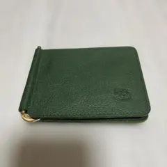 ILBISONTE イルビゾンテ　マネークリップ　グリーン