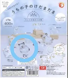 うちの子のけだまだま　犬　 ガチャガチャ 限定アソート 黒柴