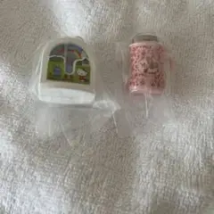 サンリオ　レトロミニチュアチャーム2 キティ&マロンクリーム