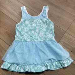 【美品】水着　アナ雪　エルサ　プリンセス　120cm 匿名発送