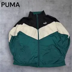 PUMA(プーマ) 90年代 マルチカラー ナイロンジャケットビックサイズXXL