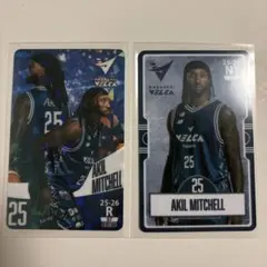 長崎ヴェルカ　アキル・ミッチェル　オンサイトカード