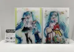 初音ミク16th関西エンジョイ ペアアクリルパネル　あたり付き缶バッジくじ
