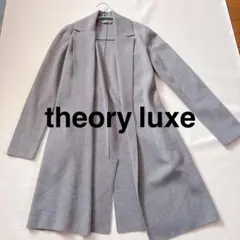 【新品】theory luxe ウォッシャブルトッパーカーディガン ブルー 38 カーディガン | Theory luxe[セオリーリュクス]公式通販サイト