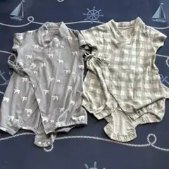 ベビー ロンパース 2点セット (サイズ70)