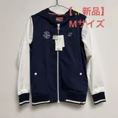 【新品】New Balance レディース　ゴルフジャケット M ネイビー