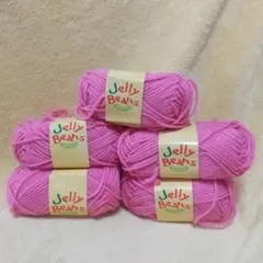 《JELLY BEANS》ピンク《5点セット》バラ売り不可》