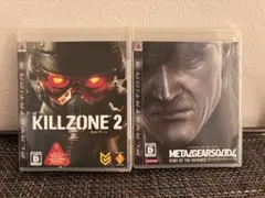 【PS3】キルゾーン2　＆　メタルギア ソリッド 4 　2点セット