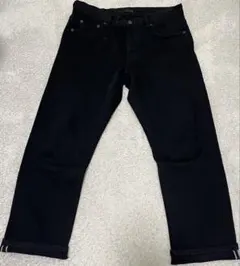 UNIQLO ユニクロ デニム セルビッチデニム ジーンズ ブラック w31