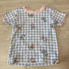 それいけ！アンパンマン 半袖Tシャツ チェック柄のサムネイル