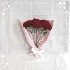 あみぐるみバラのブーケ