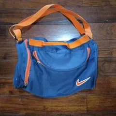 Nike ネイビー/オレンジ ショルダーバッグ