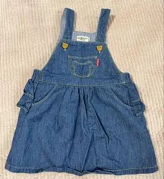 ミキハウス ジャンパースカート 100cm