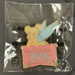 東京ディズニーランド 2026 ピンバッジ ティンカー・ベル
