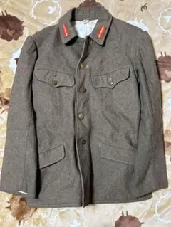 実物　旧日本軍 陸軍　夏衣　昭和18年製　本廠検定 時物　何號か記載なし　襟章付 実物 旧日本軍 陸軍 夏衣 昭和18年製 本廠検定 時物 何號か記載なし