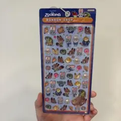 ボンボンドロップシール　国内正規品　ディズニー　ズートピア　ミニ