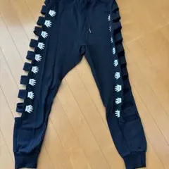 レースアップ ボンデージ サルエルパンツ ブラック モード tecuatl レースアップ ボンデージ サルエルパンツ ブラック モード tecuatl
