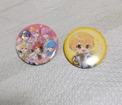すとぷり　全員集合+るぅとくん缶バッジ