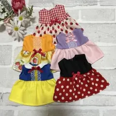 1376.メルちゃん ソランちゃん 服 ワンピース ハンドメイド