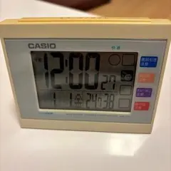 カシオ　目覚まし電波時計