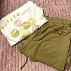 GELATO PIQUE HOMME プルオーバー＆パンツ セット ルームウェア