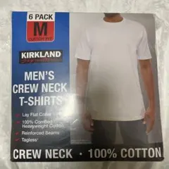 新品　3枚　Mサイズ　カークランド　コストコ　Tシャツ　ホワイト　メンズ