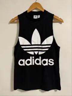 adidas originals アディダスオリジナルス 黒 タンクトップ XS