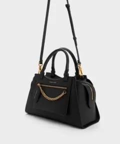 Charles&Keith Avis アビス トラペーズトートバッグ