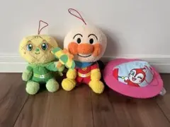 アミューズメント景品☆アンパンマンぬいぐるみセット