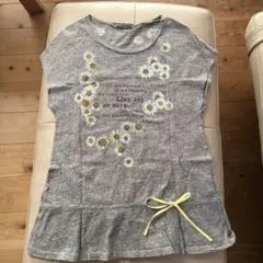 FITH 花柄プリント Tシャツ グレーのサムネイル