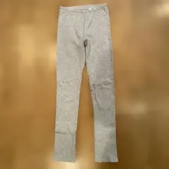 UNIQLO リブレギンス M グレー