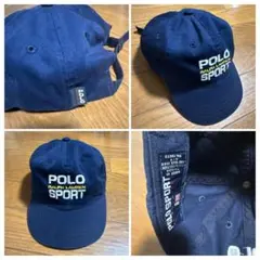 POLO SPORT RalphLauren キッズ キャップ 刺繍ロゴ
