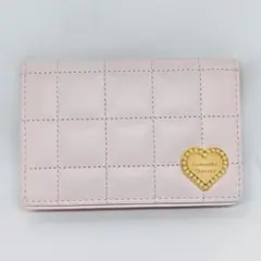 Samantha Thavasa 名刺入れ カードケース ピンク キルティングのサムネイル