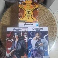 NARUTO 疾風伝 Grandista　イタチ　サスケ　うずまきナルト　セット