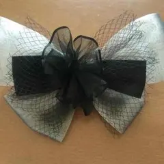 リボン バレッタ