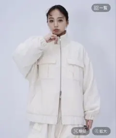 HARE レースデザインミドルブルゾンのサムネイル
