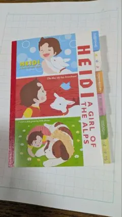 アルプスの少女ハイジ　メモ帳　レトロ　当時物　レア　平成レトロ