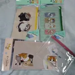 モフサンド　マルチケース3枚＆ビニールポーチミニ4点セット