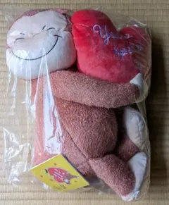 早い者勝ち おさるのジョージ ぬいぐるみ ビッグハート - メルカリ