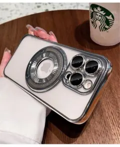 iPhone12promaxケース スタンド付き MagSafe充電 レンズ保護