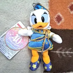 東京ディズニーリゾート 40周年 デイジー ぬいぐるみバッジ ぬいば