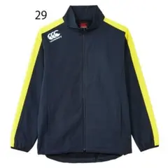 Canterbury ウォームアップウェア上下セット ネイビー/イエロー