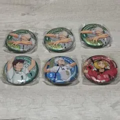 ハイキュー グリッター缶バッチ 孤爪研磨 及川徹 青根高伸 星海光来