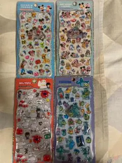 ディズニー　プチドロップステッカー　　ベイマックス　ミッキー & フレンズ