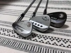 ウェッジ 3本セット（50° 52° 58°）