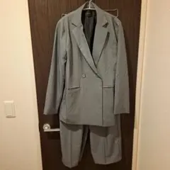 clear スーツ　グレー　上下セット