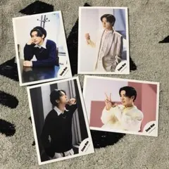 【SN45】SnowMan 目黒蓮 ジャニーズショップ公式生写真 4枚セット