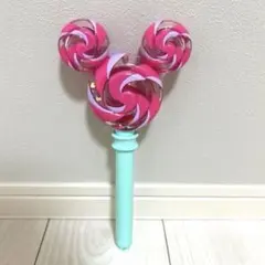 ディズニー パルパルーザ ヴァネロペ ステッキ　ピンク　ステック　パルパル