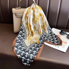 スカーフ ブラウン