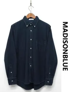 B550/美品 MADISONBLUE HELLO ドレスシャツ 藍染め 04のサムネイル